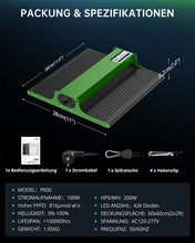 Load image into Gallery viewer, ViparSpectra® Upgraded P600 100W LED Grow Light