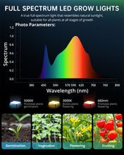 Load image into Gallery viewer, ViparSpectra® 2024 Upgraded P600 100W LED Grow Light
