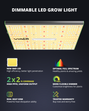 Load image into Gallery viewer, ViparSpectra® USED P600 100W LED Grow Light Full Spectrum for 60x60CM Grow Tent
