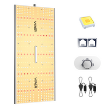 Load image into Gallery viewer, ViparSpectra®2024 XS2000 250W Samsung LM301H MeanWell ELG Driver Led Grow Light with Daisy Chain Function 0%-100%
